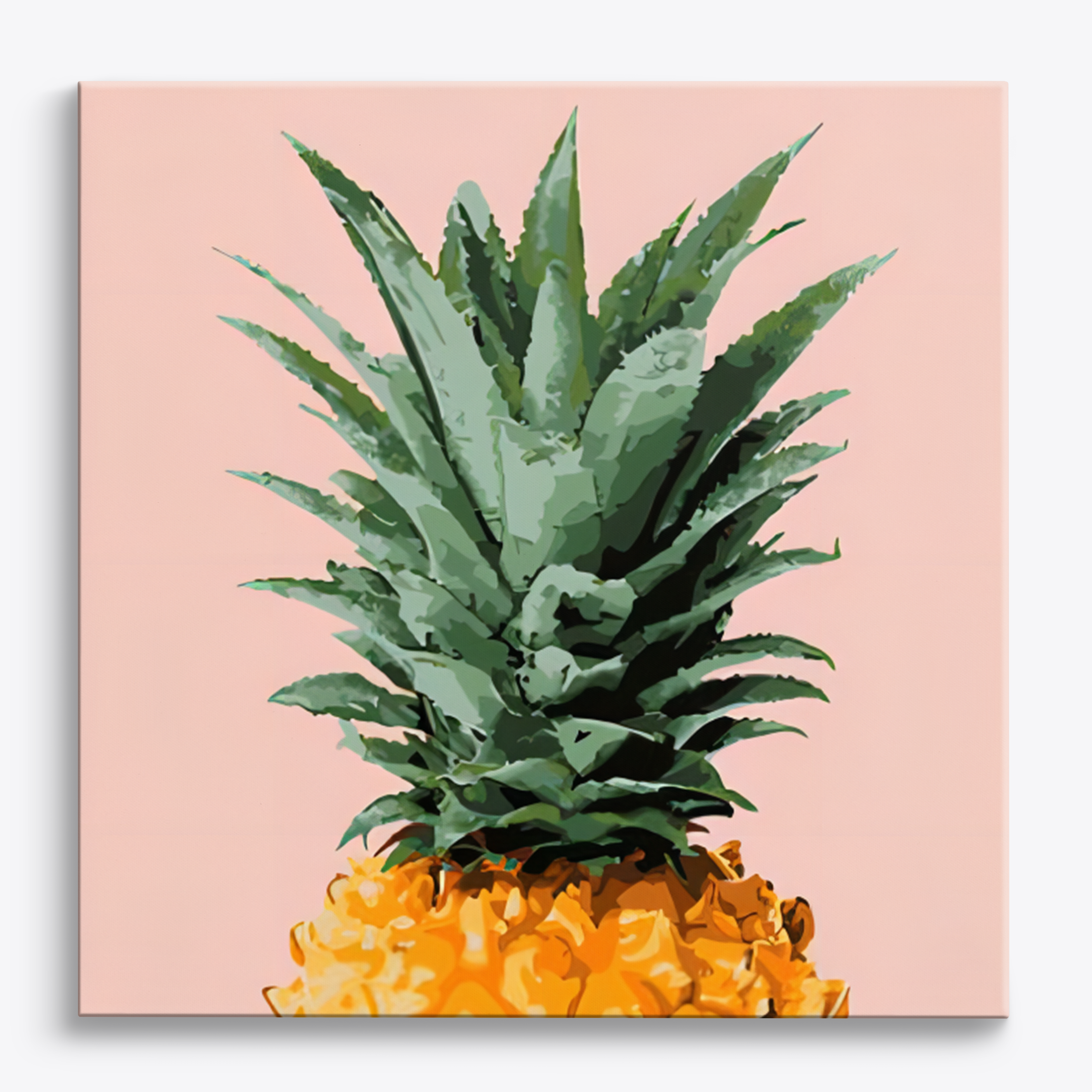 Mini kit abstrato de ananás