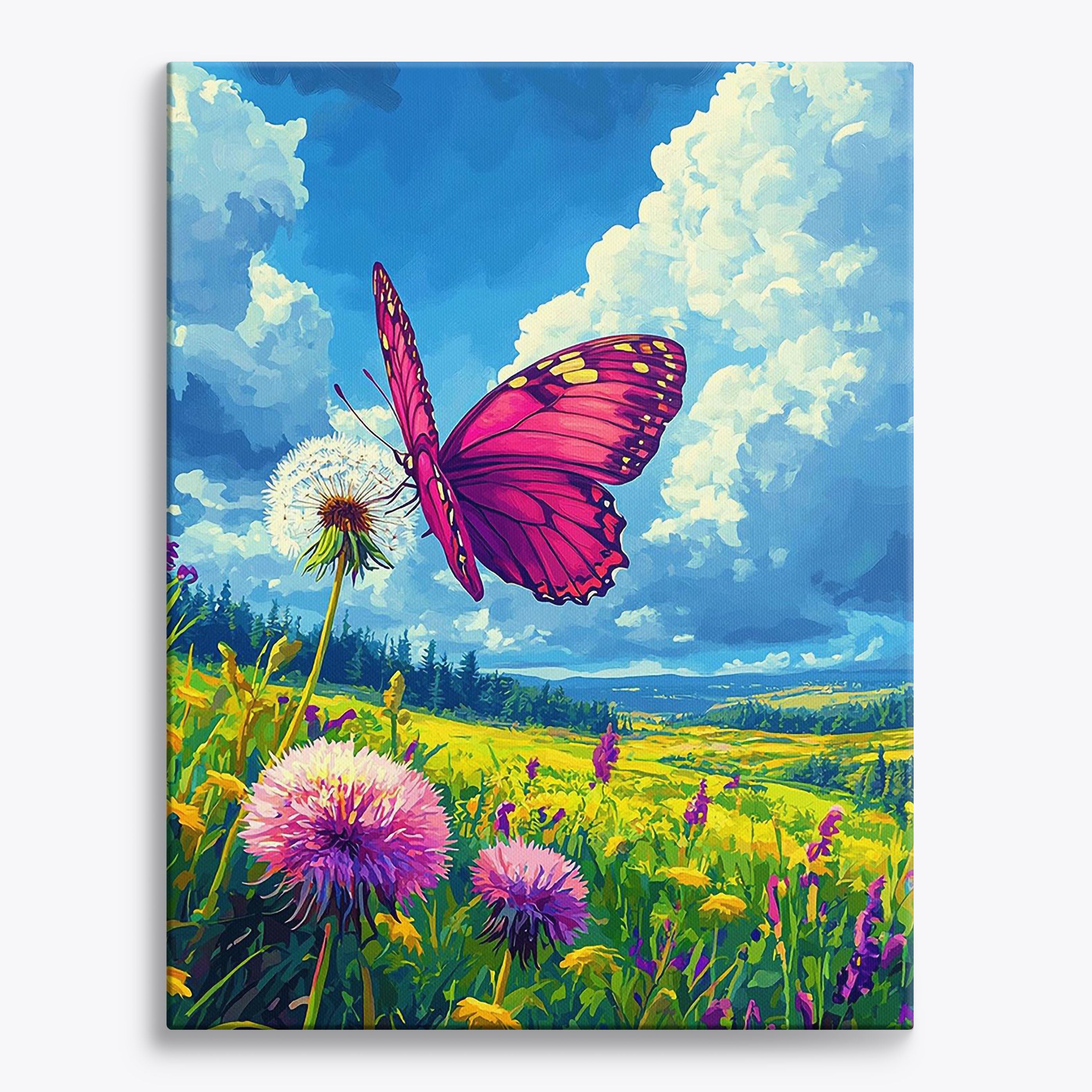 Dandelion Dance No Frame / Regular (19.7"x15.75"/50x40cm) / 24 colors