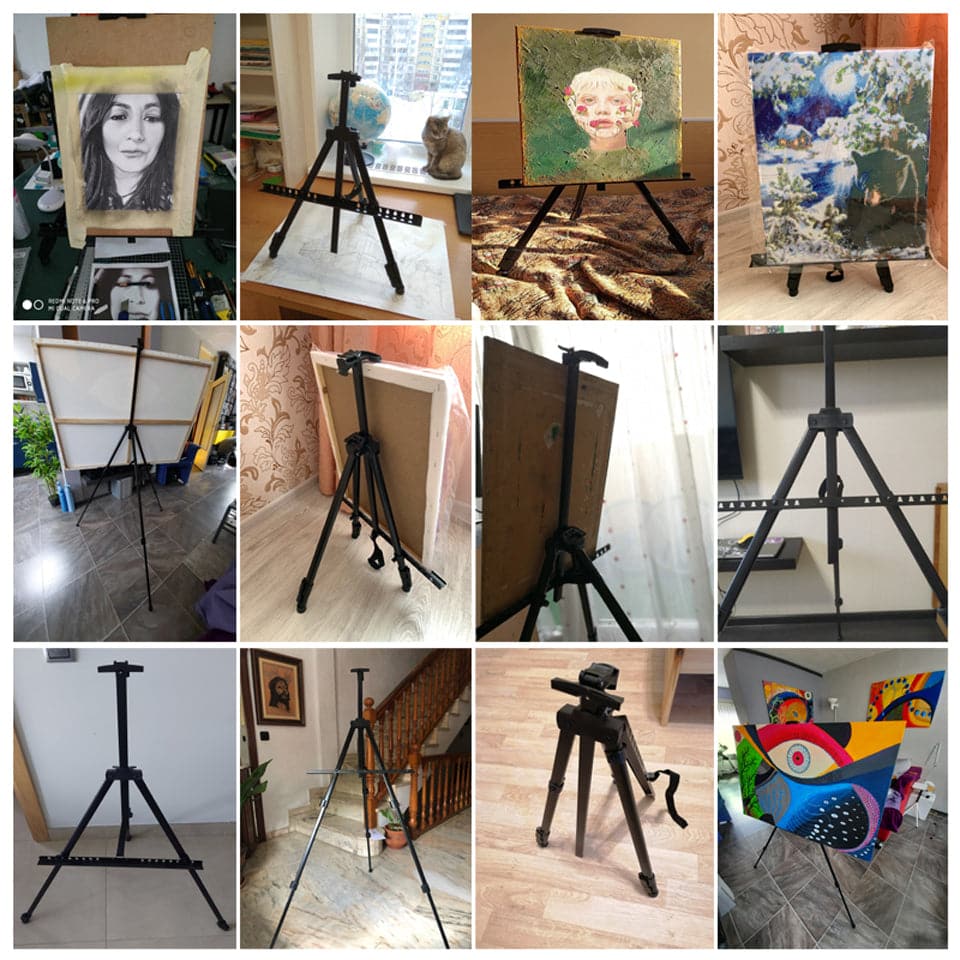 Adjustable Aluminum Easel