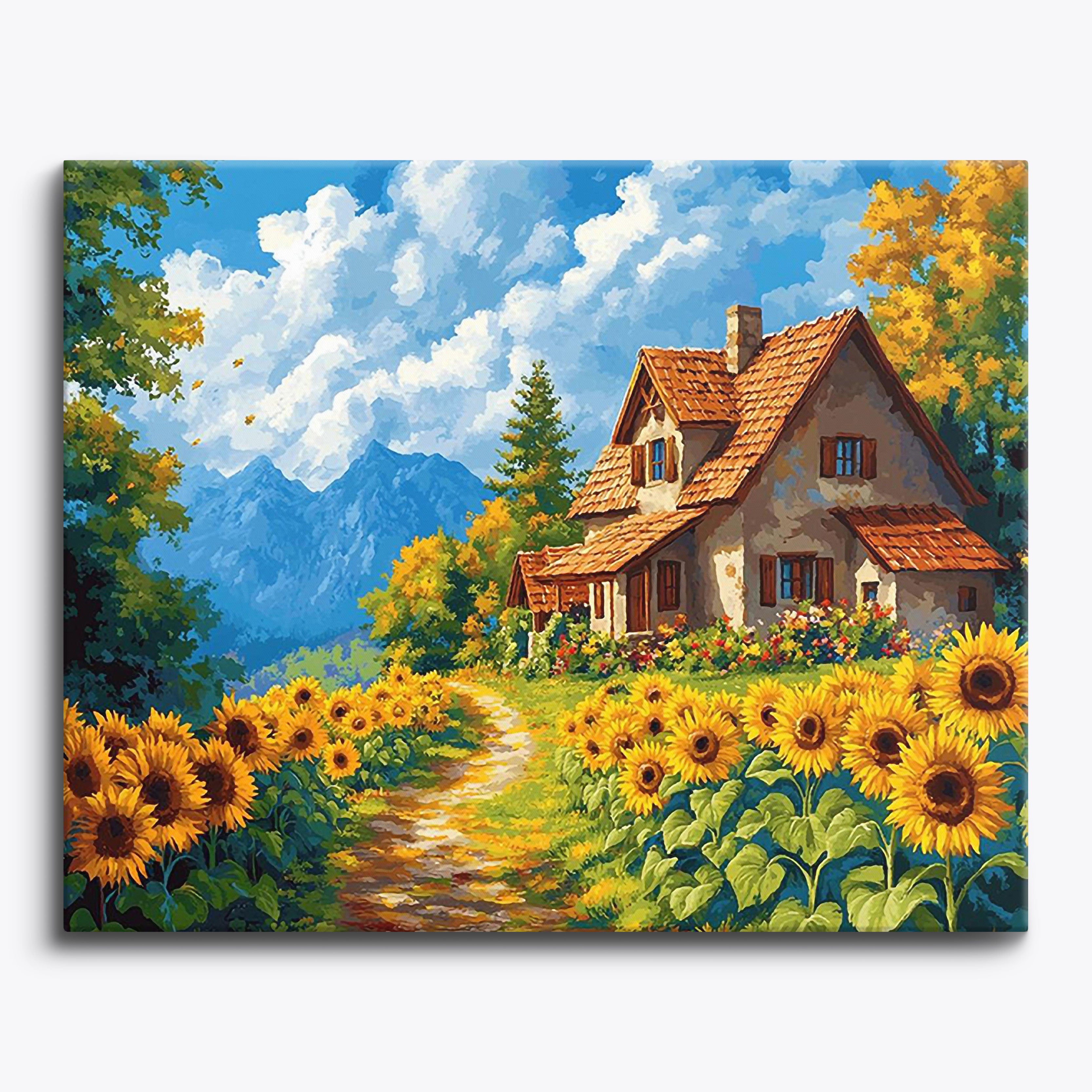 Golden Trail No Frame / Regular (15.75"x19.7"/40x50cm) / 24 colors