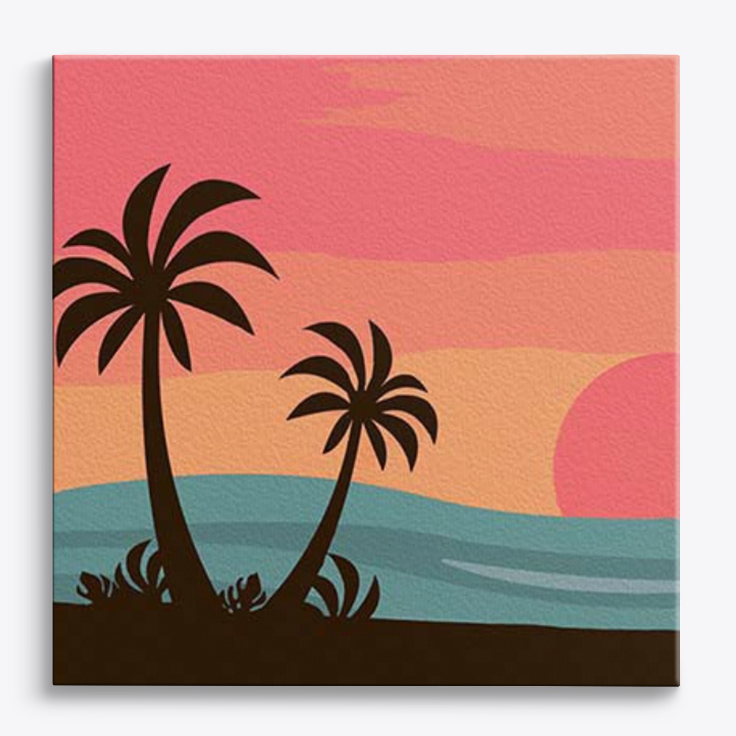 Mini kit Abstract Tropical Sunset