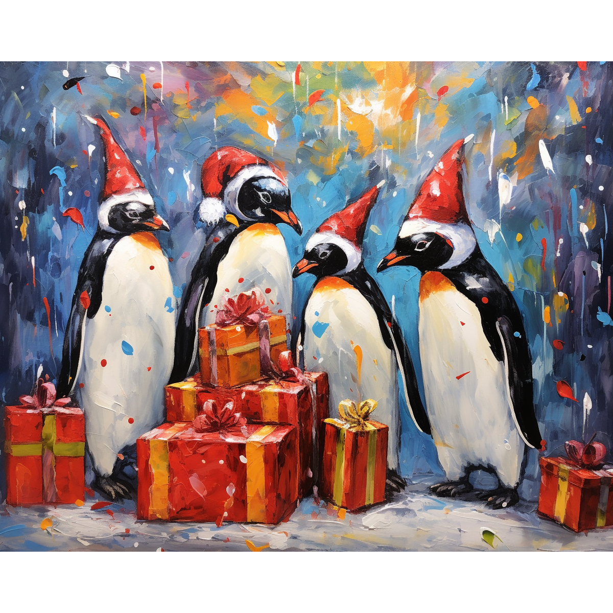 Pinguins muito festivos n.º 2